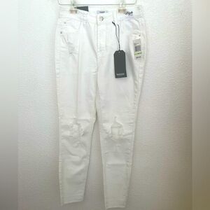 Kensie Women's High Rise Jeans - White